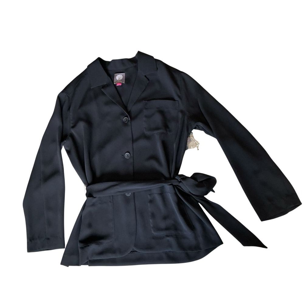 Vince Camuto Black Belted Blazer – Size M – NWT